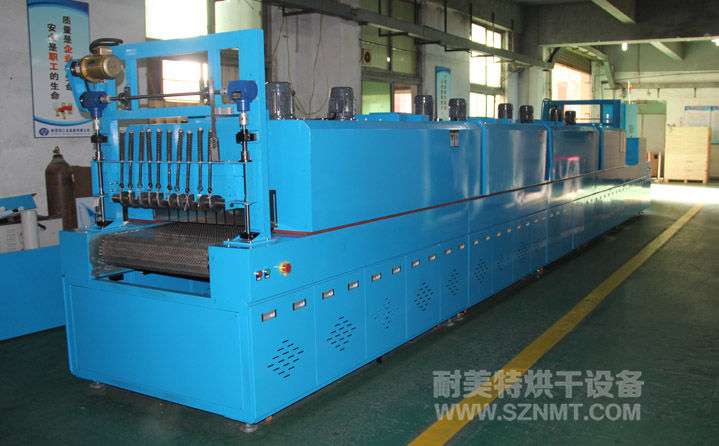 汽車(chē)零部件濾紙隧道式烘干爐