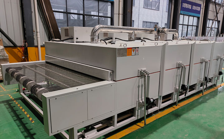 汽車零部件行業(yè)紅外線隧道爐